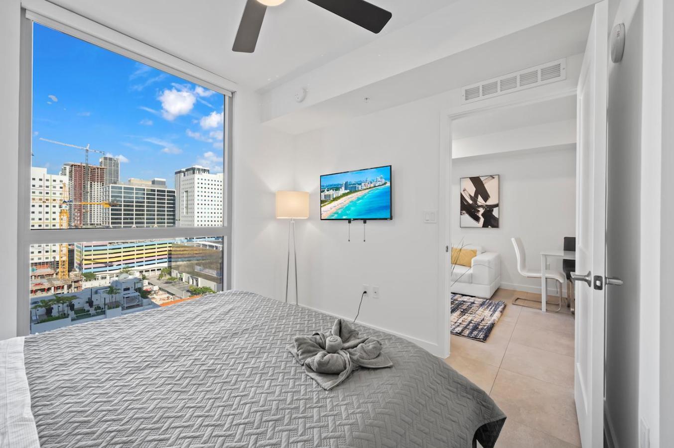 마이애미 Modern Unit Mins From Brickell With Free Parking 아파트 외부 사진
